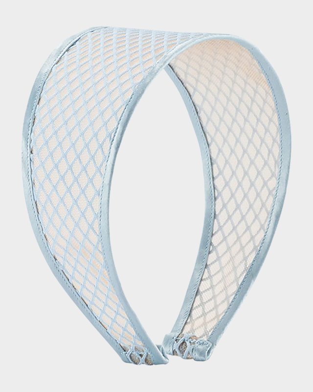 Giselle Fishnet Wide Headband